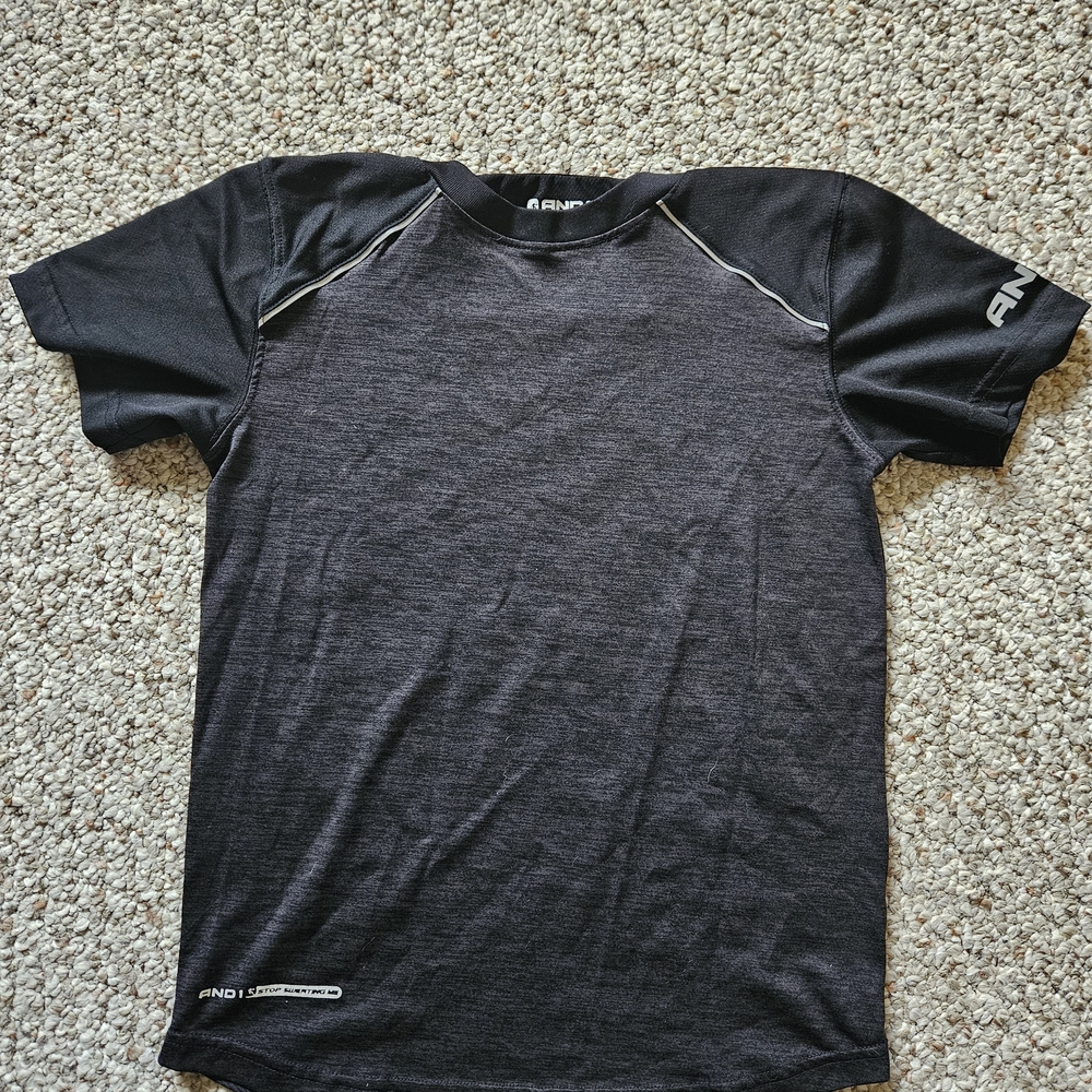 AND1 Kids Black Short Sleeve Tee